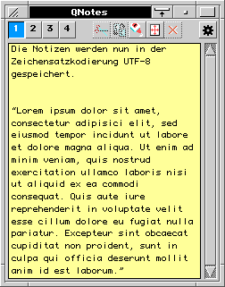 ScreenShot QNotes